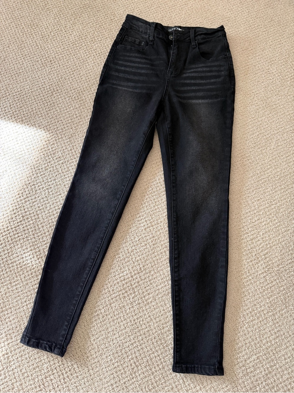 Fashion Nova Women's Skinny Black Jeans